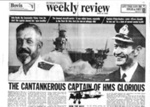 Press cutting - "The cantankerous Captain of H.M.S. Glorious" - sinking of "H.M.S. Glorious" - 08/06/1940; 8/06/1940; 7645