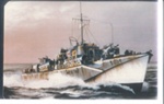 Christmas card & Colour prints (3) - Motor Torpedo Boat - MTB 782 - Fairmile "D" type; 36453