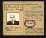 National registration identity card with endorsement (police) - in holder - Alfred Moverley - 09/09/1940; 9/09/1940; 5546
