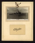 1947 Calendar with photograph - "H.M.S. Orestes" - pennant no: j277 - 1947; 1/01/1947; 2519