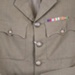 Army uniform - jacket & trousers. Royal Engineers. Captain insignia. medal ribbon. ubique collar badges. Captain Lance.; 71819