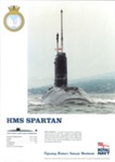 Poster - "H.M.S. Spartan" - Swiftsure Class Nuclear Fleet Submarine; 36455