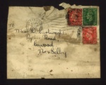 Envelope - Franked "Sheffield 11 MCh 1945" - addressed to Miss D. Carwrtight - Selby; 11/03/1945; 5456 Envelope - Franked "Sheffield 11 MCh 1945" - addressed to Miss D. Carwrtight - Selby; 11/03/1945; 5456