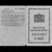 National registration identity card - Doris Coward - Selby - Yorkshire - 22/05/1943; 22/05/1943; 34531