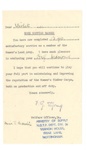Letter re: Women's Land Army Good Service Badges - "Half Diamond" - sent to Miss V.E. Marston; 36650 Letter re: Women's Land Army Good Service Badges - "Half Diamond" - sent to Miss V.E. Marston; 36650