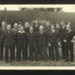 Photograph group of German POW's - inmates of Eden Camp-part of snow clearing and draining gang; 39002 Photograph group of German POW's - inmates of Eden Camp-part of snow clearing and draining gang; 39002
