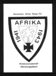Photocopy of plaque - "Deutsches Afrika Korps 1941/43"; 10437