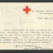 Correspondence & information leaflets - British Red Cross Society - Muriel Crabtree - 1940s; 34467