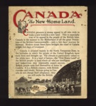 Canadian immigration booklet - "Canada - the new home land" - with world map showing British colonies & dominions throughout the world - circa 1926; 1/01/1926; 6154 Canadian immigration booklet - "Canada - the new home land" - with world map showing British colonies & dominions throughout the world - circa 1926; 1/01/1926; 6154