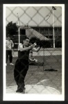 Photo of J.B McFeat competing at 'BTB Games', in July 1953. ; 76928