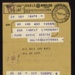 Telegram- to a 'Mr & Mrs Thorpe' from their daughter 'Ivy Thorpe' dated 16.04.1944 ; 78830 Telegram- to a 'Mr & Mrs Thorpe' from their daughter 'Ivy Thorpe' dated 16.04.1944 ; 78830