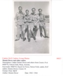 Cadet Dennis Dover and other cadets  -  From Course 18 - 1943/1944 - Photo No. 00027; 83390
