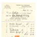 Receipts (5) - for cost of wedding dress - bouquets - hire of hall etc Miss Margaret Lipthorpe & Mr Thomas Gouldson; 17/08/1946; 37344