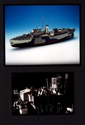 Photographs (8) (colour) - "Flower" class corvette; 9644