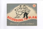 Cartoon booklet - "According to Plan" - Political wartime cartoons by M.H. Armengol; 35083