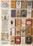 Magazine article - "Cigarette Packets of Yesteryear" - contains colour photographs of old cigarette packets; 36122