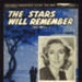 Sheet Music -"The Stars Will remember" by Don Pelosi & Leo Towers; 9113