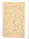 Manuscript note - "Kelvin MK III" - unidentified Royal Navy equipment; 35765