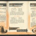 3 x MOF leaflets - 'Making the most of the meat, Green Vegetables, What's left in the larder' dated 1946 ; 79735 3 x MOF leaflets - 'Making the most of the meat, Green Vegetables, What's left in the larder' dated 1946 ; 79735