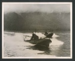 Photograph - two Soviet Black Sea Fleet torpedo-boats on the offensive; 2622