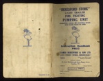 Instruction handbook - "Beresford stork" light trailer fire fighting pumping unit - 4th edition; 9691