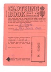 Board of Trade Clothing Book 1947-1948 (pink) - R. Thorpe - 6 All Saints Road; 37470 Board of Trade Clothing Book 1947-1948 (pink) - R. Thorpe - 6 All Saints Road; 37470