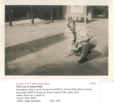 Ross Law - Course 22 - Falcon Field - August 1944 - Photo No. 00011; 83469 Ross Law - Course 22 - Falcon Field - August 1944 - Photo No. 00011; 83469