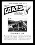 Magazine - "Goats" - British Dairy Goat Industry - February 1942; 1/02/1942; 1868