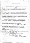 Photocopy - Surrender Document signed by the Commander of the Argentine forces on the Falkland Islands - 14/06/1982; 37704 Photocopy - Surrender Document signed by the Commander of the Argentine forces on the Falkland Islands - 14/06/1982; 37704