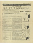 "Radio times" supplement - "BBC Television Do It Yourself" - 25/10/1957; 37380 "Radio times" supplement - "BBC Television Do It Yourself" - 25/10/1957; 37380
