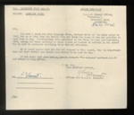 Documents - Bank release slip, postal draft, absence note, document after receiving medals etc. Documents belonging to Mr Jack Forrest. WW2.; 79930 Documents - Bank release slip, postal draft, absence note, document after receiving medals etc. Documents belonging to Mr Jack Forrest. WW2.; 79930