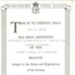 Certificate - Appointment of Mr. H. Rowe as Asst-Commandant of Whitby Division of the British Red Cross Society - 26/10/1970; 26/10/1970; 36838