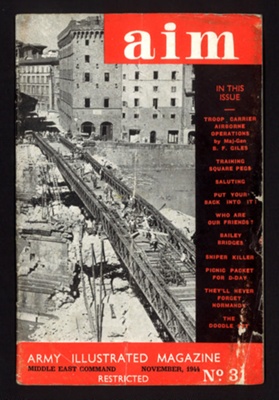 Magazine- aim- Army Illustrated Magazine- Middle East Command, November 1944 ; 79117