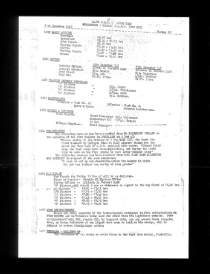 Photocopied sheet - daily orders for no: 1 Coy R.A.S.C. - Palestine - 11/12/1947; 11/12/1947; 34617