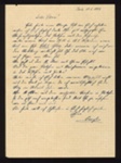 Handwritten letter from Franz Glanz in Jaslo, Poland dated 13/02/1944 to parents. in German with English translation. Franz Glanz a POW at Eden Camp.; 71523 Handwritten letter from Franz Glanz in Jaslo, Poland dated 13/02/1944 to parents. in German with English translation. Franz Glanz a POW at Eden Camp.; 71523