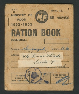 Ration Book - 1952-1953
; 79778 Ration Book - 1952-1953
; 79778