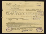 Army form x202/a - "Release Leave Certificate" - M.W. Kay 7941786 - 22/11/1946; 22/11/1946; 9589 Army form x202/a - "Release Leave Certificate" - M.W. Kay 7941786 - 22/11/1946; 22/11/1946; 9589