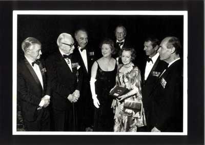 Photograph - R.A.F. Bomber Command re-union dinner 13/05/1978 - features Leonard Cheshire V.C.; 13/05/1978; 5298 Photograph - R.A.F. Bomber Command re-union dinner 13/05/1978 - features Leonard Cheshire V.C.; 13/05/1978; 5298