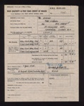 Form (pink) - war gratuity and post war credit of wages - A.B. Peter W. Staton P/JX 388195 "H.M.S. Gosling" - 15/06/1946; 15/06/1946; 6339