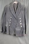 North Riding fire brigade uniform jacket, removed from hut 21. original ref/bin No. unknown; 69824 North Riding fire brigade uniform jacket, removed from hut 21. original ref/bin No. unknown; 69824