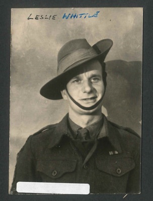 Photographs (5) plus 1 copy of photograph - various members of the "Whittle" family in military uniform - includes correspondence from Mr. Laurie Whittle; 3591