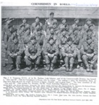 Copies (2) of photograph - "Cornishmen in Korea serving with the Durham Light Infantry"; 37870