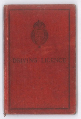 Red Driving Licence - 1950s - Jean Mary Wilkinson; 83509 Red Driving Licence - 1950s - Jean Mary Wilkinson; 83509