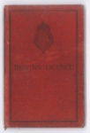 Red Driving Licence - 1950s - Jean Mary Wilkinson; 83509