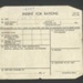 R.A.F. form AB55 - indent for rations - has R.A.S.C. authorisation stamp dated June 1945; 1/06/1945; 2011