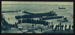 Photograph - tribute at Arromanches by 600 British troops & French men & women at 1st anniversary of D-day - 06/06/1945; 6/06/1945; 9769