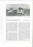 Magazine - "Afv panzerkampfwagen III" by Walter spiElberger; 35008