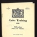 Pamphlet - "Cadet training" 1938 - addendum (drill in threes) - H.M.S.O. - 1939; 1/01/1939; 5637
