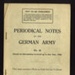 Instruction manual - "Periodical notes on the German army no: 21" - field service uniforms - War Office - 31/05/1940; 31/05/1940; 9717 Instruction manual - "Periodical notes on the German army no: 21" - field service uniforms - War Office - 31/05/1940; 31/05/1940; 9717