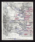 Map - "How Cassino was taken" - showing front line at Cassino 11/05/1944; 11/05/1944; 9933